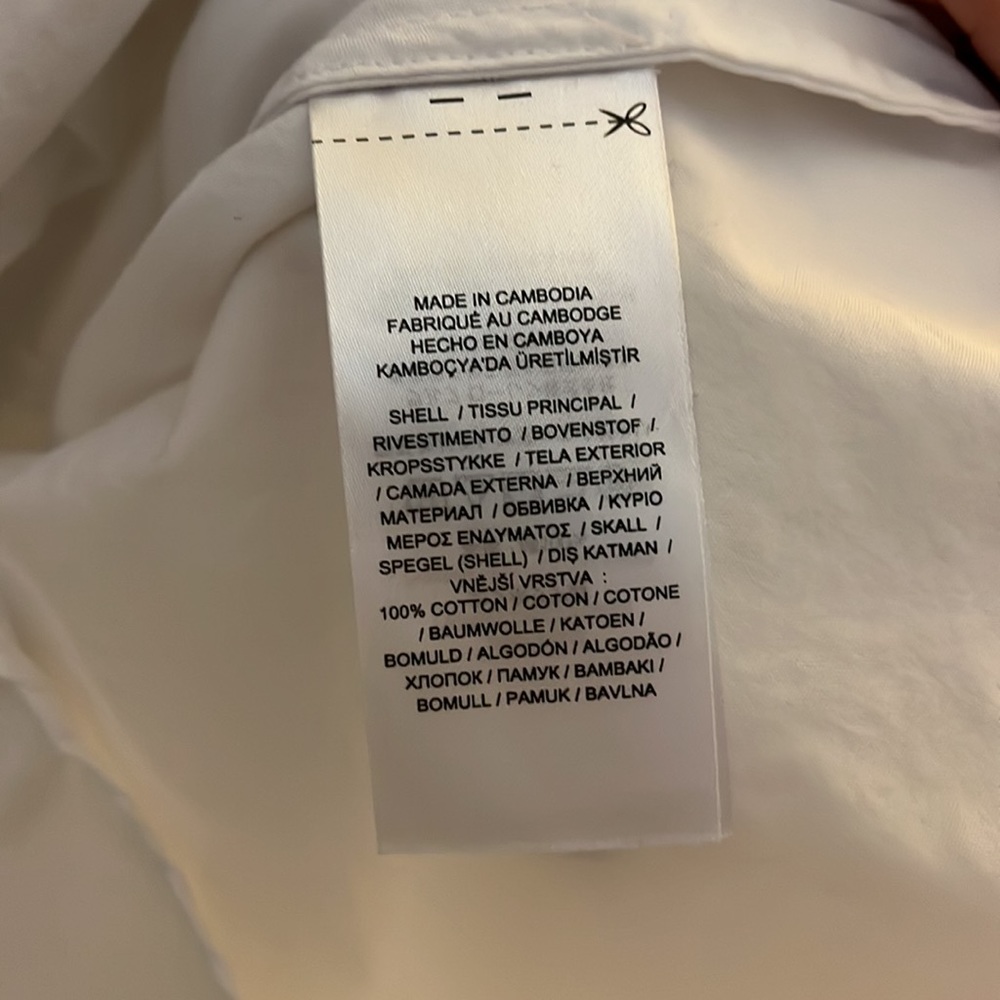 Lauren Ralph Lauren white twist front top size XS - Picture 6 of 7